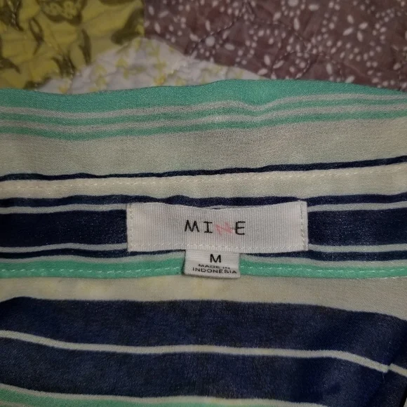 Anthropologie Mine shirt, sz M - Picture 7 of 9